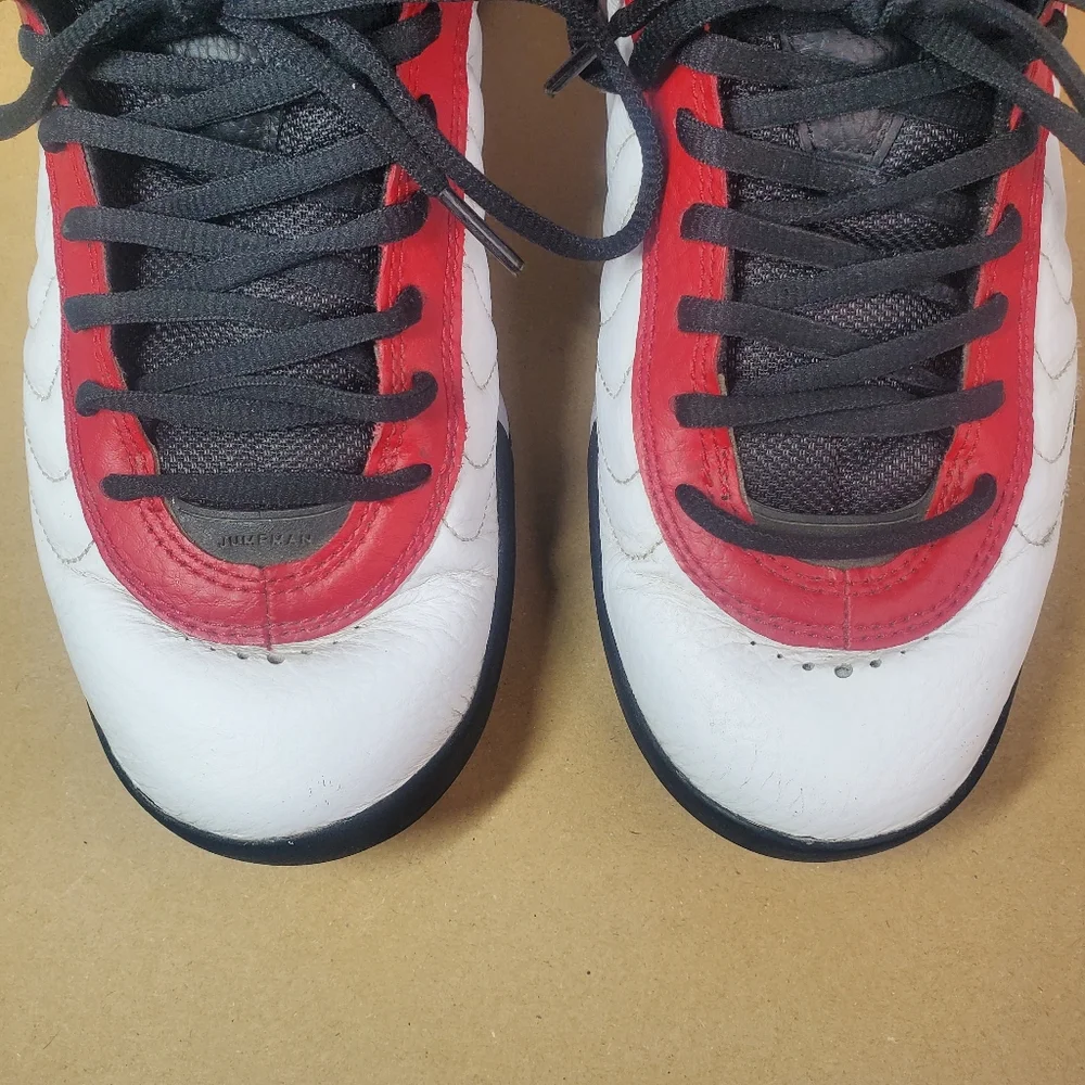 Air Jordan Men Size 8 JUMPMAN PRO WHITE VARSITY RED DN3686-006 Chicago White. - Picture 2 of 12